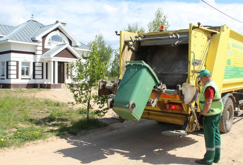 как вывезти мусор из частного дома